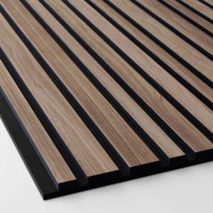 Walnut Barcode, black RecoSilent (acoustic felt)