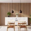 Classic Oak Barcode, czarny RecoSilent (filc akustyczny)